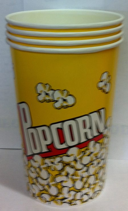 2oz Round Popcorn Tub