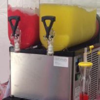 Twin Slush Machine Rental Package