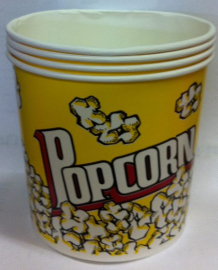 4oz Round Popcorn Tub